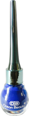 OCEAN BEAUTY Professional Waterproof Long Lasting Liquid Eyeliner 24 Hours Stay Matte Finish 5 ml(Blue)