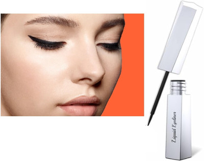 DARYUE Matte Finish Eyeliner 24 Hrs. wear|Smudge-Proof Brush ,Water-Resistant, 5.8 ml(black)