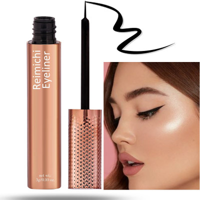 REIMICHI Matte Finish, Lightweight & Smudgeproof Eye Liner 3 g(black)