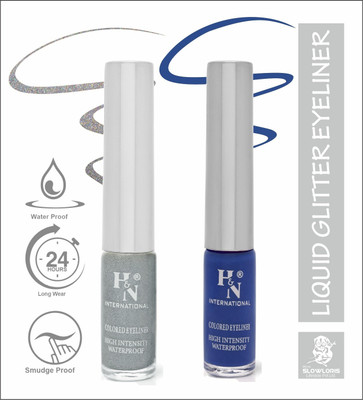 HIGHLIGHT NAILS EL1-CB (EL1-14 ) ( EL1-02)_HH 6 ml(SILVER::AZURE BLUE)