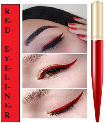 GABBU best Long Lasting Water Proof Liquid Sketch Eyeliner Pen.. 2 g(RED)