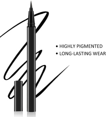 Wonholli Pointy End Sketch Pen Smudge Proof Eyeliner 3 g(Black)