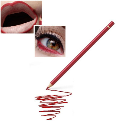 Emijun Red Kajal Eyeliner Pencil Waterproof 2 g(RED)