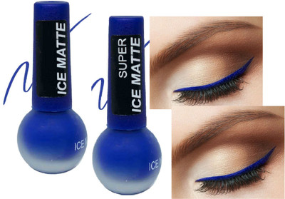 CATERINACHIARA LIQUID EYELINER SMUDGEPROOF & WATERPROOF ROYAL BLUE COMBO 4 ml(BLUE)