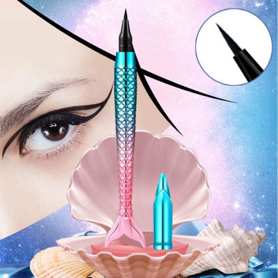 PERLENTE FISH SHAPE WATERPROOF AND LONG LASTING PEN EYELINER 5 ml(BLACK)