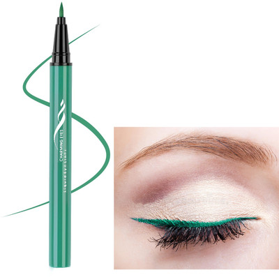 GABBU Charming Eyes Liquid EyeLiner Proof Sketch Pen Eyeliner GREEN 1.5 g(GREEN)