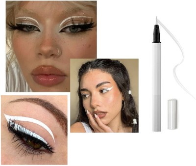 BLUEMERMAID bold eye makeup white eyeliner for women 2 g(WHITE)