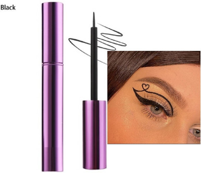 REIMICHI Liquid Eyeliner - Smudge-Proof, Long-Lasting Intense Black 6 ml(BLACK)