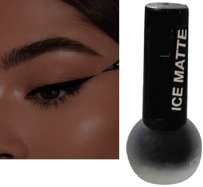 AFARAXIA Ice Matte Long Lasting Waterproof Eyeliner Black 3.5 ml(black)