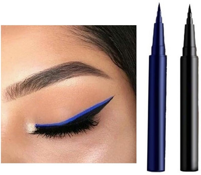 BLUEMERMAID SMUDGE PROOF SKETCH EYELINER BEST WATERPROOF FORMULA 2.4 g(BLACK, BLUE)