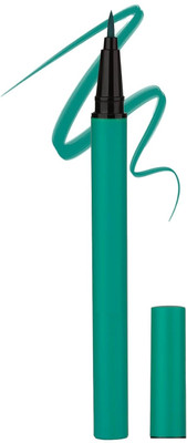 GFSU - GO FOR SOMETHING UNIQUE Long Lasting Smudge Proof Sketch Pen Eyeliner For Women in Green 1 ml(Green)