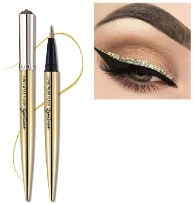 ADJD NEW DIAMOND GOLDEN SHINY EYELINER PEN 1.5 ml(Gold)