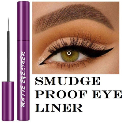 WOONGMI Quick Drying Smudge Proof Eyeliner For Daily Use 6 ml(Black)