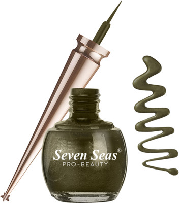 Seven Seas Water Proof | Smudge Proof | Long Lasting Liquid Color Eyeliner 5 ml(Coffee)