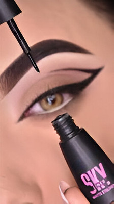 Yuency Eyeliner for Women Long Lasting & Water Resistant | Precise Application 4.5 ml(BLACK)