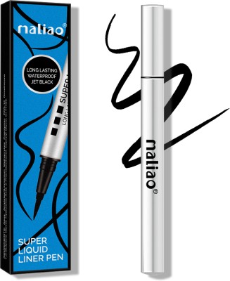 maliao Super Liquid Liner Pen - Precision Defined, Long-Lasting Jet Black Perfection 1.2 g(JET BLACK)