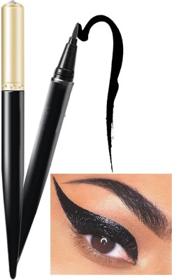 tanvi27 Shiny Liquid Eyeliner for Long Lasting Stay, Smudge Proof Shimmer Sparkles 1.5 g(black)