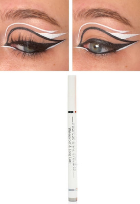 AMOSFIA WHITE SKETCH EYELINER BEST WATERPROOF FORMULA 2 ml(WHITE)
