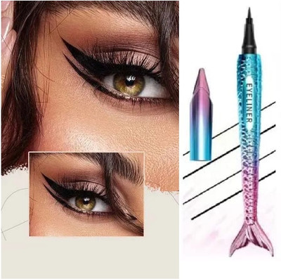 REIMICHI High Volume Long Lasting Mermaid Shape Eyeliner 4 ml(black)