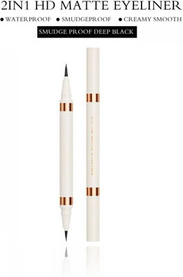 REIMICHI 2-in-1 HD Matte Eyeliner - Precision Perfection Stroke Liner 1.5 ml(BLACK)