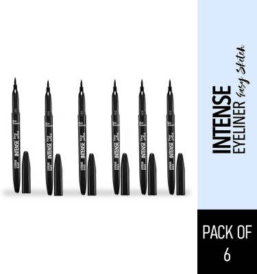 BLUE HEAVEN Intense Easy Sketch Eyeliner, Pack of 6 1 ml(Black)