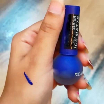 Jiwoo Matte Long Lasting Waterproof Liquid Liner 5 ml (Blue) 7 ml(blue)