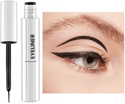 Libline Waterproof 24-Hour Long Lasting Matte Eyeliner - Jet Black 6 ml(BLACK)