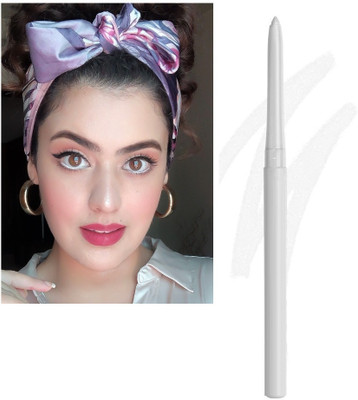 tanvi27 Matte & Non Transfer Long Stay White Crayon Kajal 1.5 g(Matte White)
