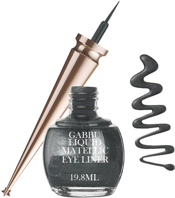 GABBU Liquid Eyeliner Good look Grey 19.8 ml(Grey)