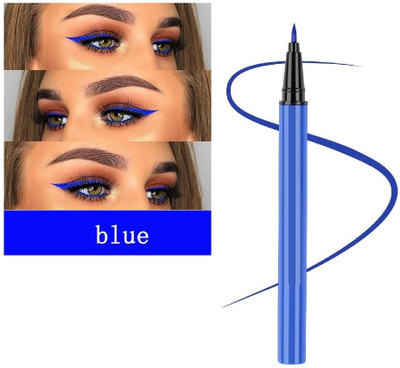 BLUEMERMAID MATTE FINISH BLUE SKETCH EYELINER FOR EYE MAKEUP 2 ml(BLUE)