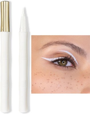 GABBU Liquid Eyeliner With Ultra Fine Tip, Water Proof & Smudge Proof Formula 2.5 g(WHITE)