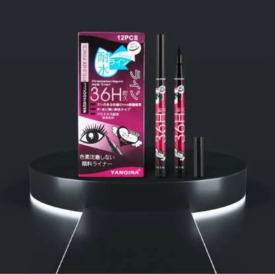Deeparth (Pack 2) 36H Dramatic Eyeliner Pen 2.5 ml(Black)