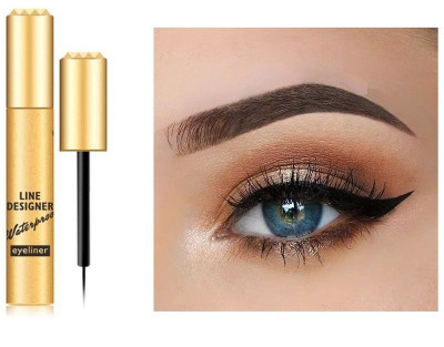 GFSU - GO FOR SOMETHING UNIQUE WATERPROOF LINE DESIGNER LONG LASTING LIQUID EYELINE 8 ml(black)