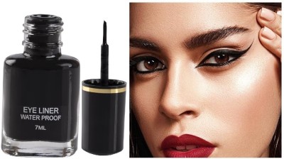 Wonholli Smudge Proof Eye Makeup Liquid Eyeliner 7 ml(BLACK)