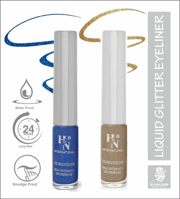HIGHLIGHT NAILS HN-EL1-CMB (EL1-05) (EL1-06) 6 ml(GLITTER BLUE::GLITTER BROWN)