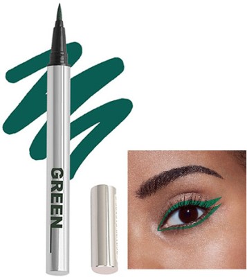 ADJD Liquid Eyeliner for Long Lasting Stay, Smudge Proof 1.2 g(GREEN)