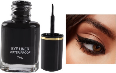 Wonholli Smudge-proof Eyeliner Quick Drying Glides easily 7 ml(BLACK)