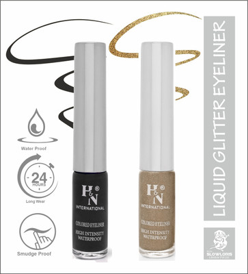 HIGHLIGHT NAILS EL1-CB (EL1-03 ) ( EL1-06)_HH 6 ml(BLACK::GLITTER BROWN)