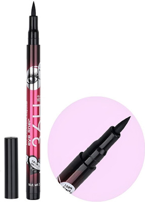 Neycare light weight new eyeliner jet black new look perfect pack of 1 2 ml(BLACK)