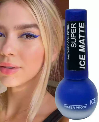 Jiwoo Waterproof Blue Matte Liquid Eyeliner, Smudge Proof And Long Lasting 3.5 ml(green)