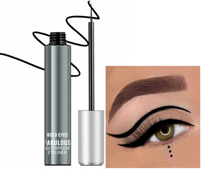 Yuency Water Proof Smudge Proof Long Lasting Liquid Color Eyeliner 6 ml(black)