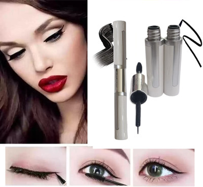 Sheny 2 in 1 eyeliner and eye mascara 12 ml(black)