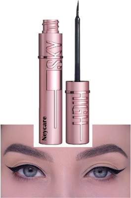 Neycare soft and smooth new liquid jet black new eyeliner pack of 1 6 ml(black)