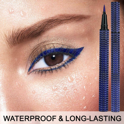 Yuency Eyeliner Pen, Long-Lasting,Quick-Dry,Single Stroke Application 0.35 ml(Royal Blue)