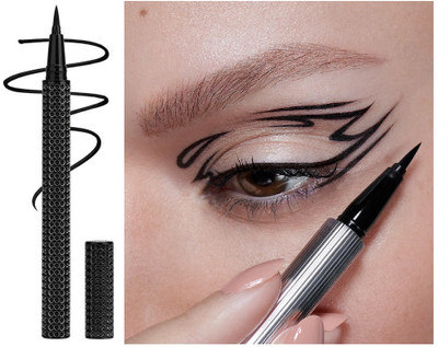 EVERERIN Liquid Eyeliner - 12-Hour Long-Lasting, Waterproof, and Precise Definition 3.5 ml(BLACK)