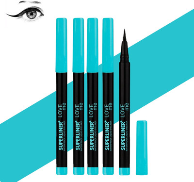 RED4 Superliner Liquid Waterproof Lash Eyeliner Pencil p4 1 ml(Black)