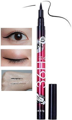 Aylily Eye Care makeup Ultra Fine Smudge and Water Proof Sketch Eyeliner 5 g(Bold Black)