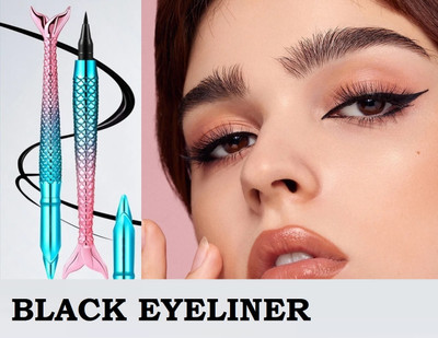 THTC Mermaid Shape Black EYELINER PEN 4 ml(BLACK)