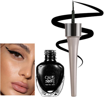 AEPRUY Fast-Drying, Felt Tip Applicator Waterproof Eyeliner 6 ml(BLACK)