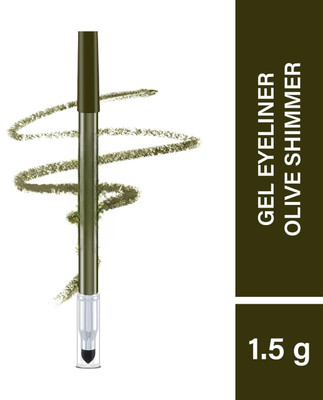 Richee Play n Blend Gel Eyeliner | One Stroke Application 1.5 g(OLIVE SHIMMER)